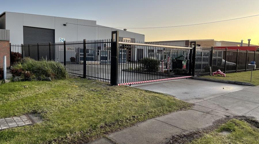 Warehouse Security Fence & Gate @ Dandenong South
